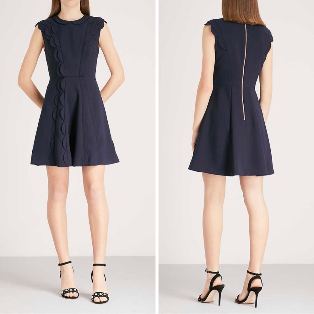 Ted Baker Navy Mini Dress